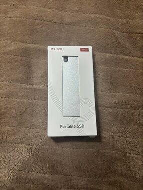 Portable M.2 SSD External Drive - Silver